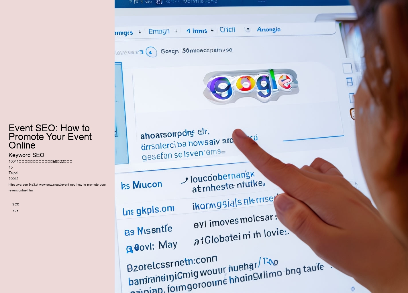 Event SEO: How to Promote Your Event Online